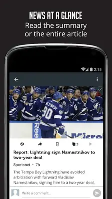 Sportfusion - NHL News Edition android App screenshot 2