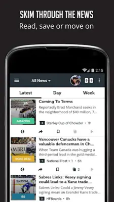 Sportfusion - NHL News Edition android App screenshot 3